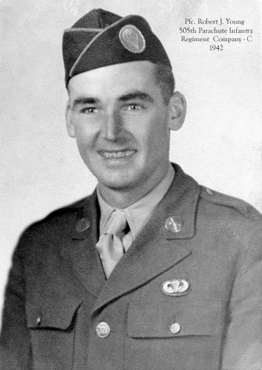 Pfc. Robert Johnstone Young  -  1942